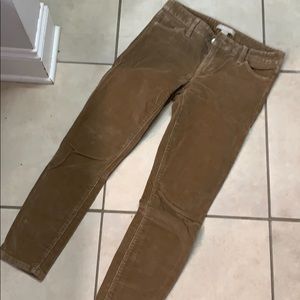 Banana Republic ankle corduroy pants